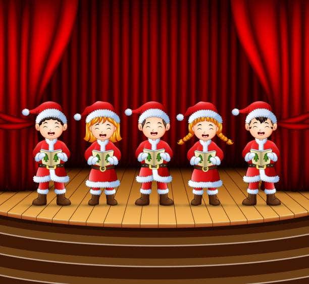 430+ Kids Christmas Concert Stock Illustrations, Royalty-Free Vector Graphics & Clip Art - iStock